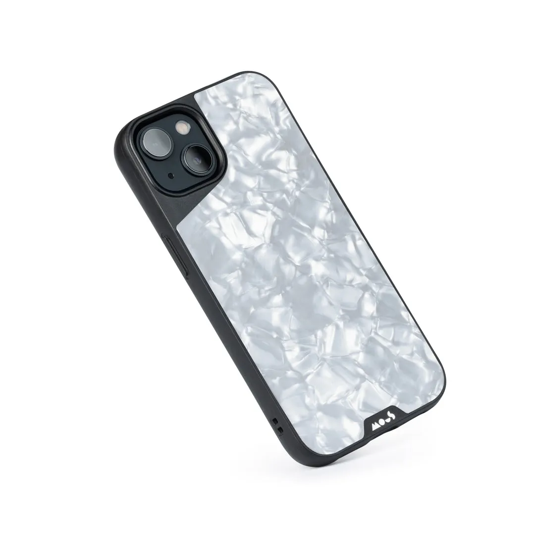 MagSafe® Compatible Silver Pearl Phone Case - Limitless 4.0