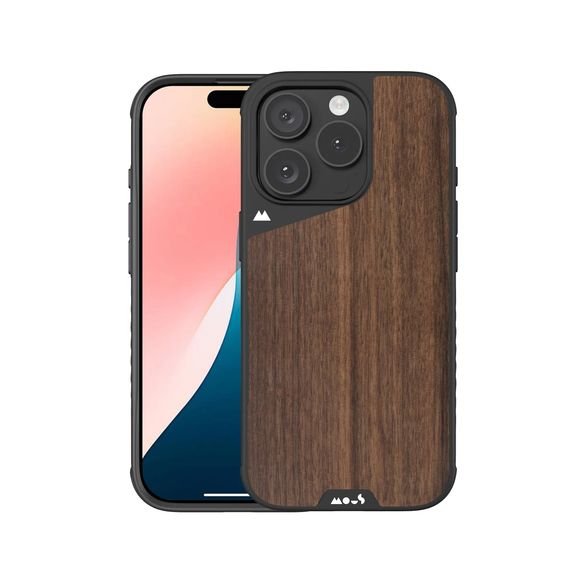 MagSafe® Compatible Walnut Phone Case with Camera Control Button