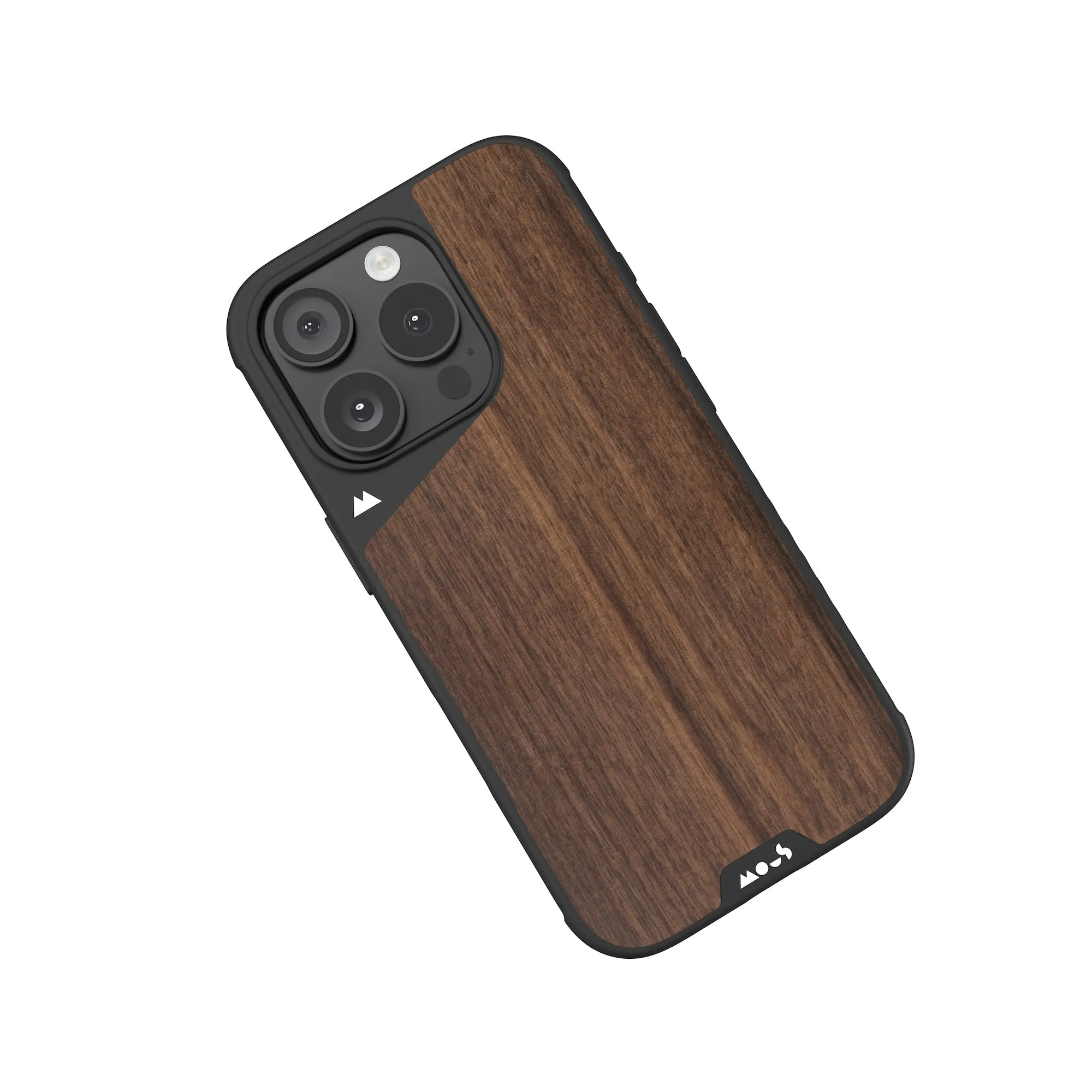 MagSafe® Compatible Walnut Phone Case with Camera Control Button