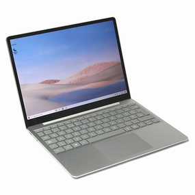 Microsoft 1943 Surface Laptop Go 12.4" HD  Touchscreen i5-1035G1 1GHz Intel UHD Graphics 8GB RAM 128GB SSD Win 10S Home Platinum
