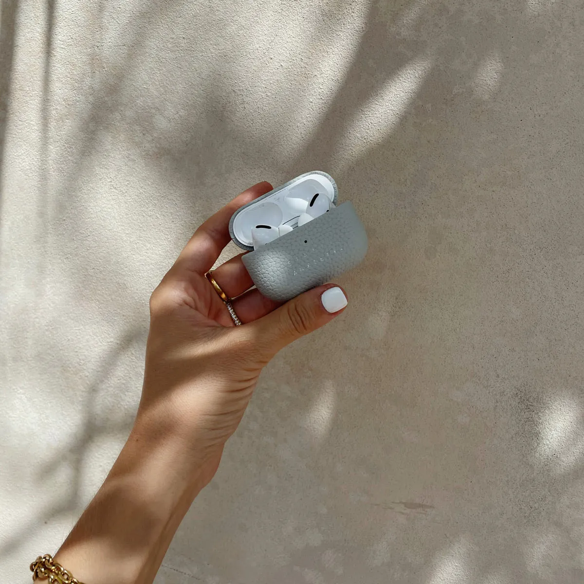 Miracle Worker Airpods Case - Light Grey
