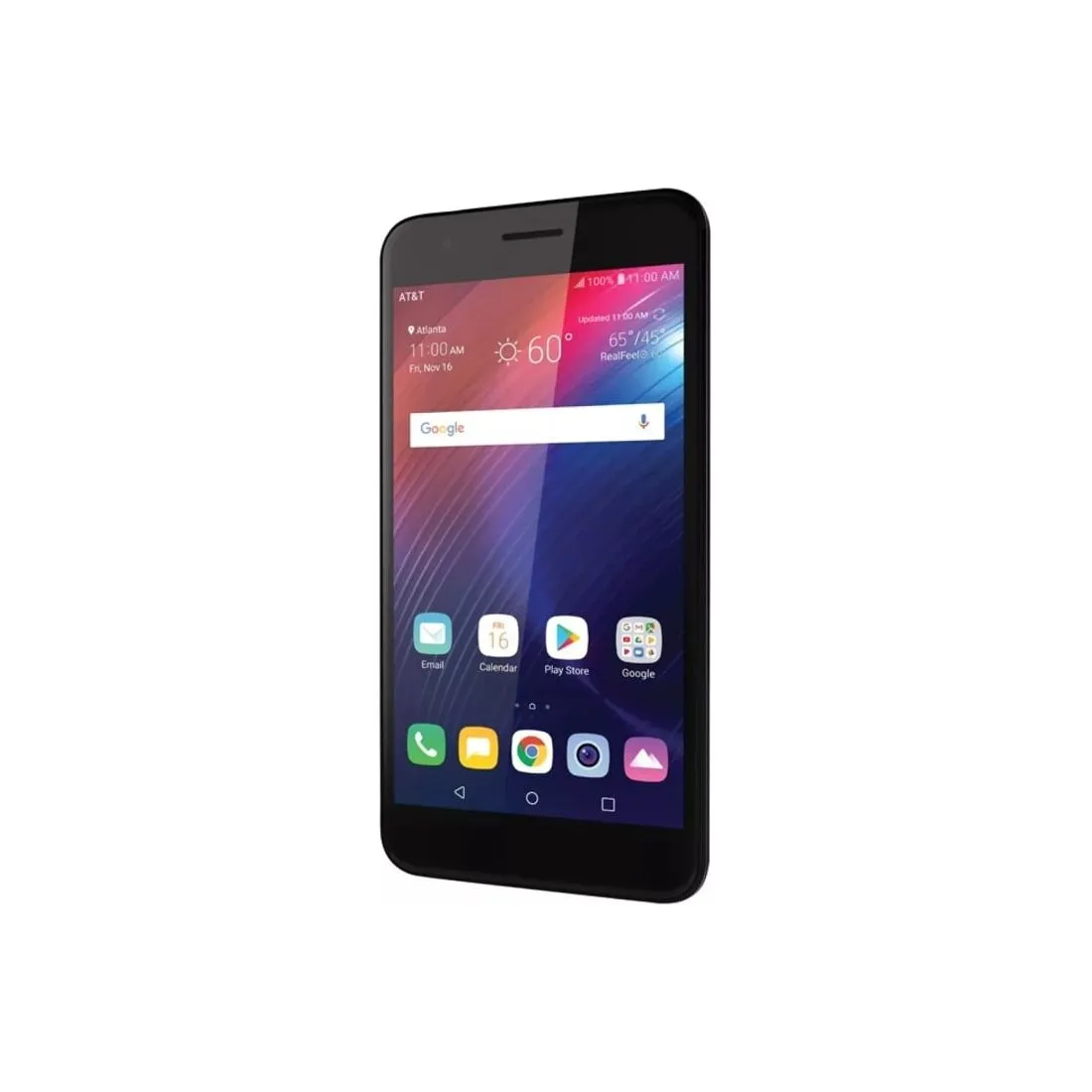 NEW LG Phoenix Plus - AT&T Prepaid - Black - Mobile Cell-Phone