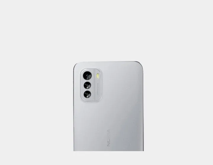 Nokia G60 5G Dual-SIM 128GB ROM   6GB RAM GSM Unlocked - Ice Gray