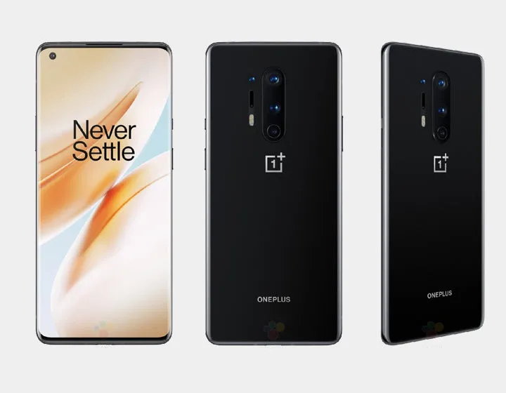 OnePlus 8 Pro 5G IN2025 256GB 12GB RAM Dual SIM GSM Unlocked – Onyx Black