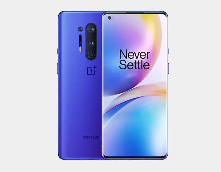 OnePlus 8 Pro 5G IN2025 256GB 12GB RAM Dual SIM GSM Unlocked – Ultramarine Blue