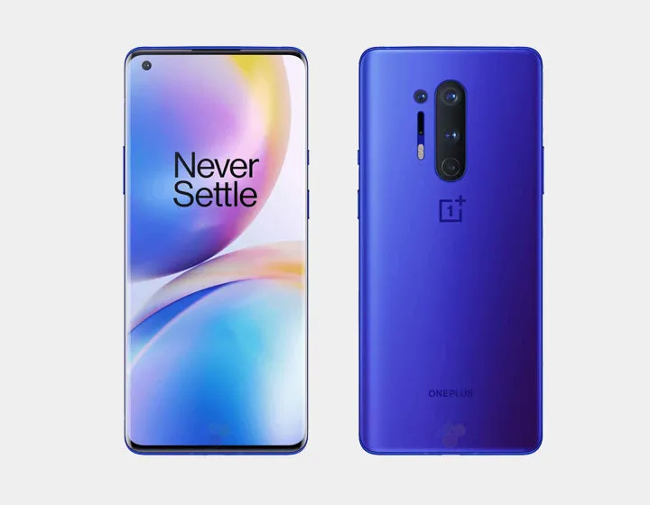 OnePlus 8 Pro 5G IN2025 256GB 12GB RAM Dual SIM GSM Unlocked – Ultramarine Blue