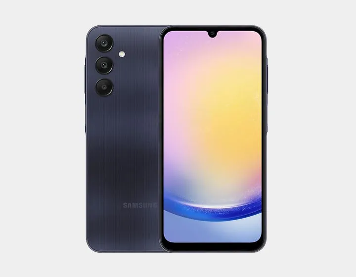 Samsung Galaxy A25 5G SM-A256E 256GB 8GB RAM, Dual SIM GSM Unlocked - Blue Black
