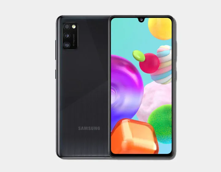 Samsung Galaxy A41 A415F-DSN 64GB 4GB RAM Dual SIM GSM unlocked -Prism Crush Black