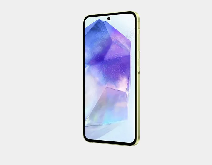 Samsung Galaxy A55 5G A556E Dual SIM 128GB ROM 8GB RAM GSM Unlocked - Awesome Lemon