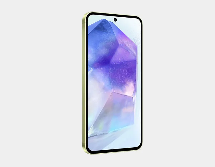 Samsung Galaxy A55 5G A556E Dual SIM 128GB ROM 8GB RAM GSM Unlocked - Awesome Lemon