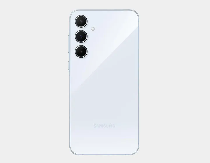 Samsung Galaxy A55 5G A556E Dual SIM 256GB ROM 8GB RAM GSM Unlocked - Awesome Ice blue