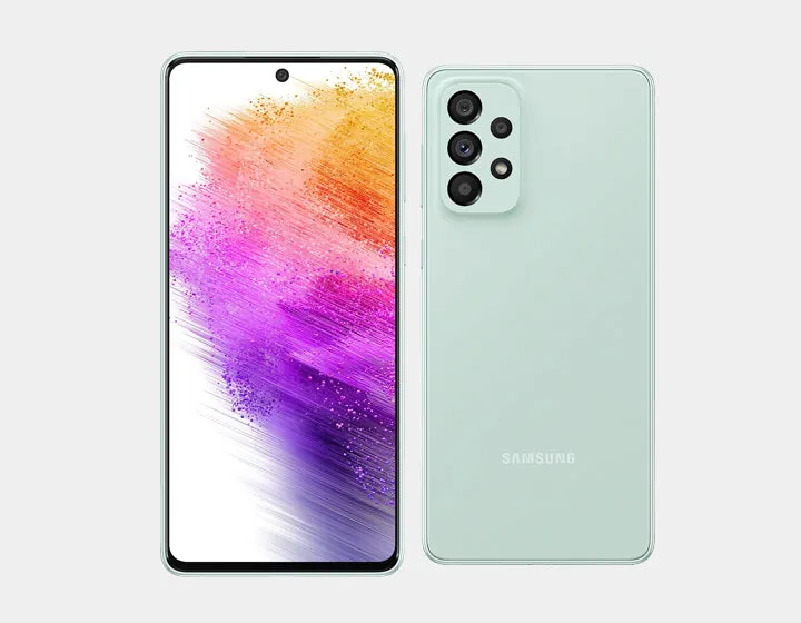 Samsung Galaxy A73 5G A736B 256GB 8GB RAM Dual SIM GSM Unlocked – Awesome Mint