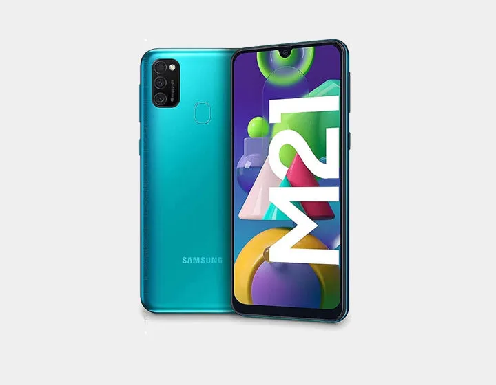 Samsung Galaxy M21 M215F/DSN Dual SIM 64GB 4GB GSM Factory Unlocked (64GB SD Bundle) - Green