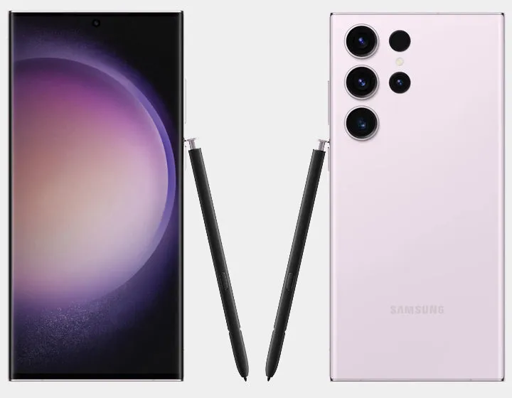 Samsung Galaxy S23 Ultra 5G Dual S9180 512GB 12GB RAM GSM Unlocked – Lavender