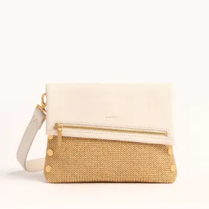 VIP | Calla Lily White Raffia/Brushed Gold | Med