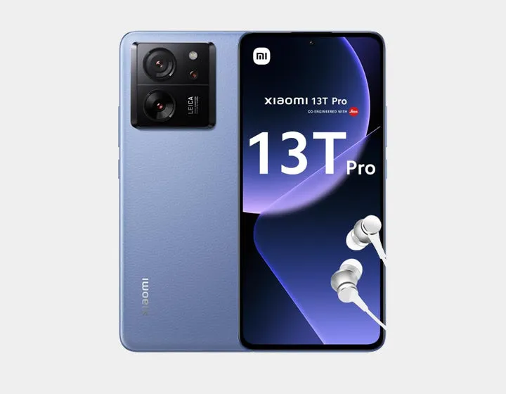 Xiaomi mI 13T Pro 5G Dual SIM 512GB ROM 12GB RAM GSM Unlocked - Blue