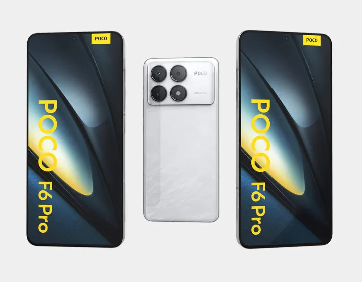 Xiaomi Poco F6 PRO 5G 256GB ROM 12GB RAM Dual SIM GSM Unlocked - White