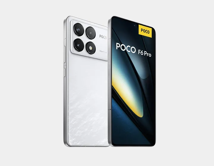 Xiaomi Poco F6 PRO 5G 256GB ROM 12GB RAM Dual SIM GSM Unlocked - White