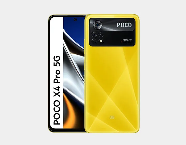 Xiaomi Poco X4 Pro 5G 128GB 6GB RAM Dual SIM GSM Unlocked - Yellow
