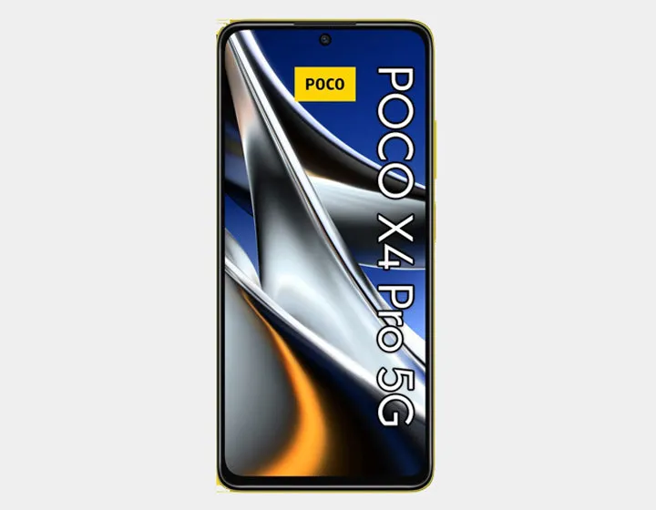 Xiaomi Poco X4 Pro 5G 128GB 6GB RAM Dual SIM GSM Unlocked - Yellow