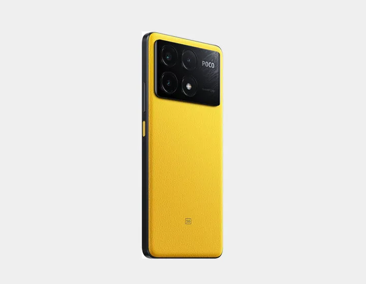 Xiaomi Poco X6 PRO 5G 512GB ROM 12GB RAM Dual SIM GSM Unlocked - Yellow
