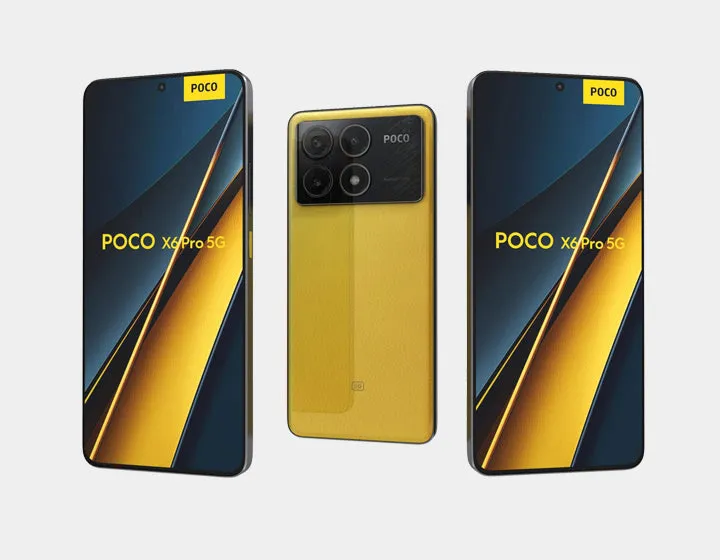 Xiaomi Poco X6 PRO 5G 512GB ROM 12GB RAM Dual SIM GSM Unlocked - Yellow