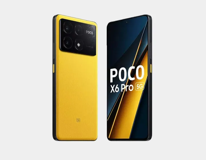 Xiaomi Poco X6 PRO 5G 512GB ROM 12GB RAM Dual SIM GSM Unlocked - Yellow