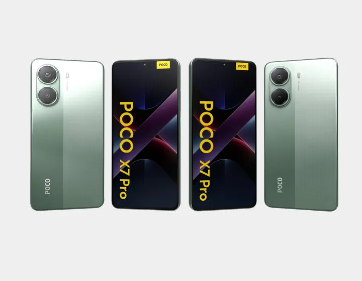 Xiaomi Poco X7 PRO 5G 256GB ROM 12GB RAM Dual SIM GSM Unlocked - Green